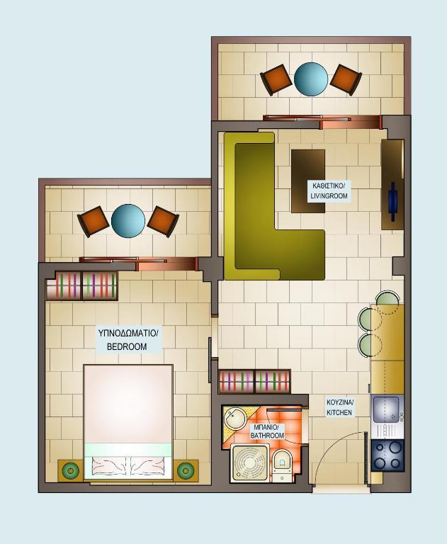 Albatros Studios & Apartments Плакіас Номер фото